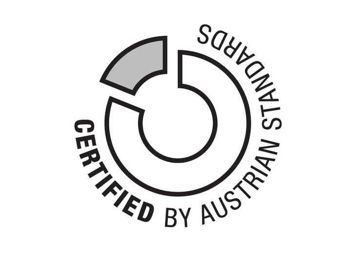 Zertifikat Austrian Standards