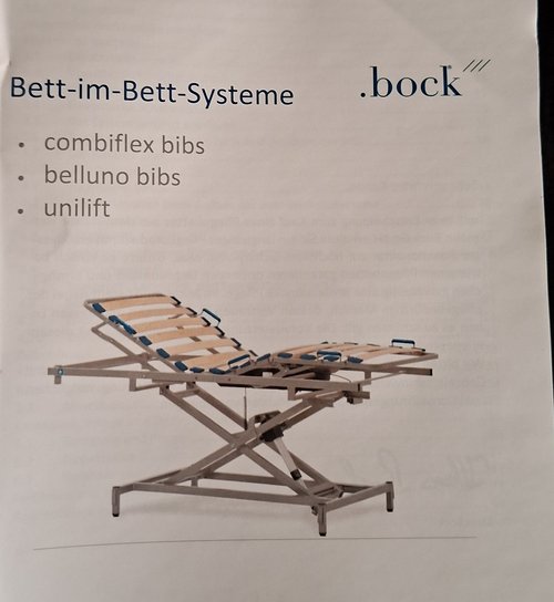 Bild von Otto Bock Pflegebett-Einlege-Lattenrost "BIBS"
