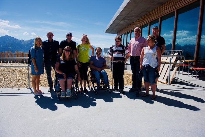 Gruppenfoto Patscherkofel Gruppenfoto am Patscherkofel