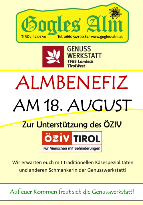 Almbenefiz Gogles Alm