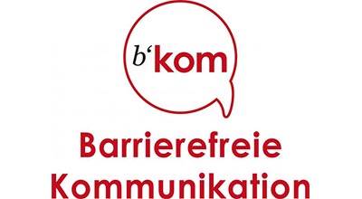 Logo Barrierefreie Kommunikation