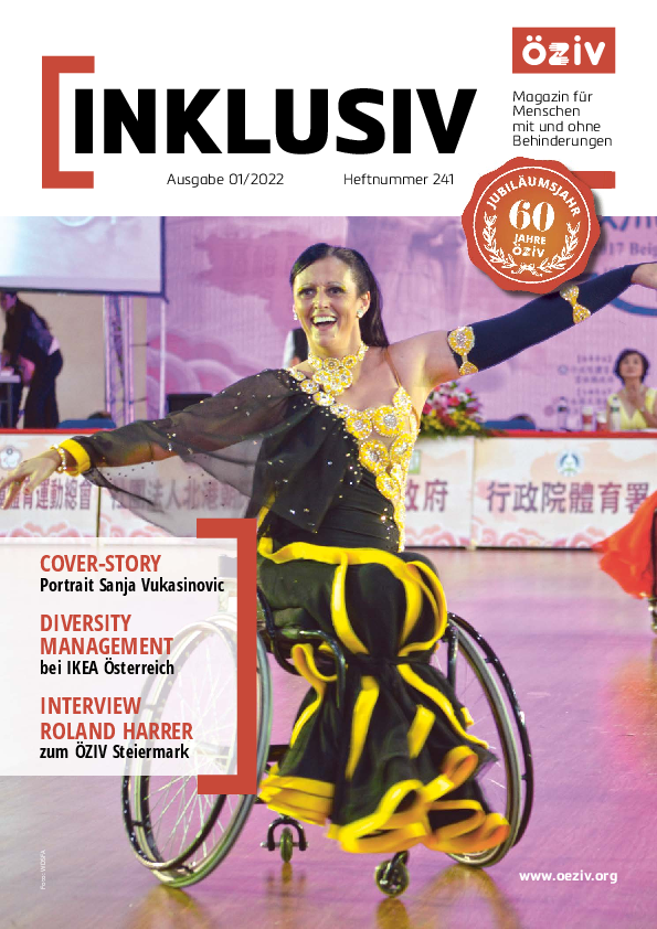 ÖZIV Inklusiv Cover Ausgabe 1/2022